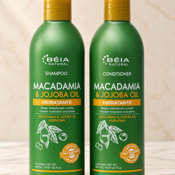 Shampoo y Acondicionador de Macadamia